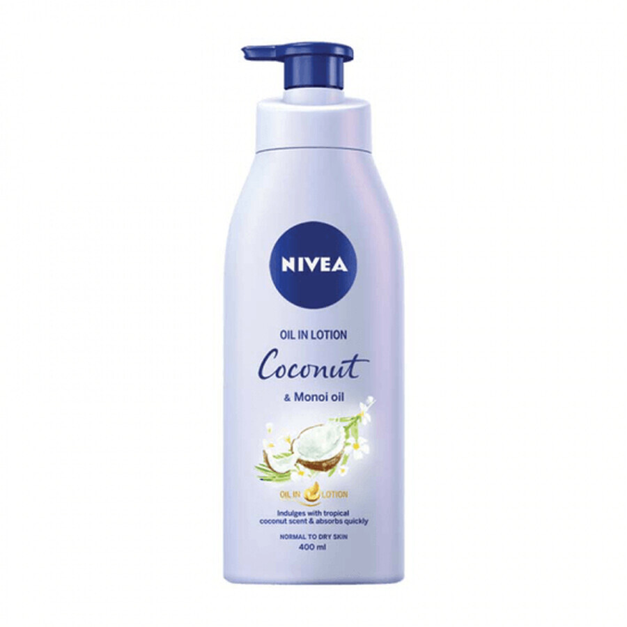 Kokosnoot &amp; Monoï olie body lotion, 400 ml, Nivea