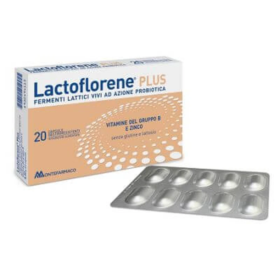 Lactoflorene plus 20 gastro-resistant capsules