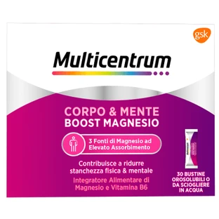 Multicentrum boost Magnesium 30 Portionsbeutel