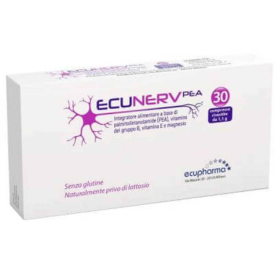 Ecunerv guisante 30 comprimidos 1,1 g