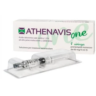 Jeringa intraarticular athenavis one ácido hialurónico 1,5% 4 ml