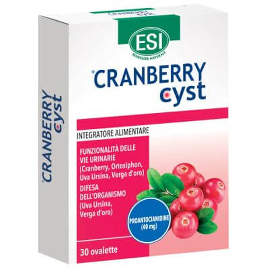 Esi Cranberry Zyste 30 ovalette