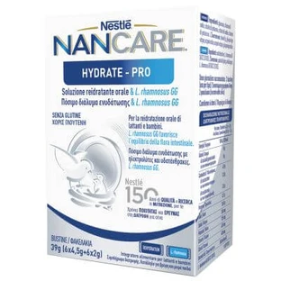 Nestle' nancare hydrate pro sachets 6 x 4.5 g + 6 x 2 g