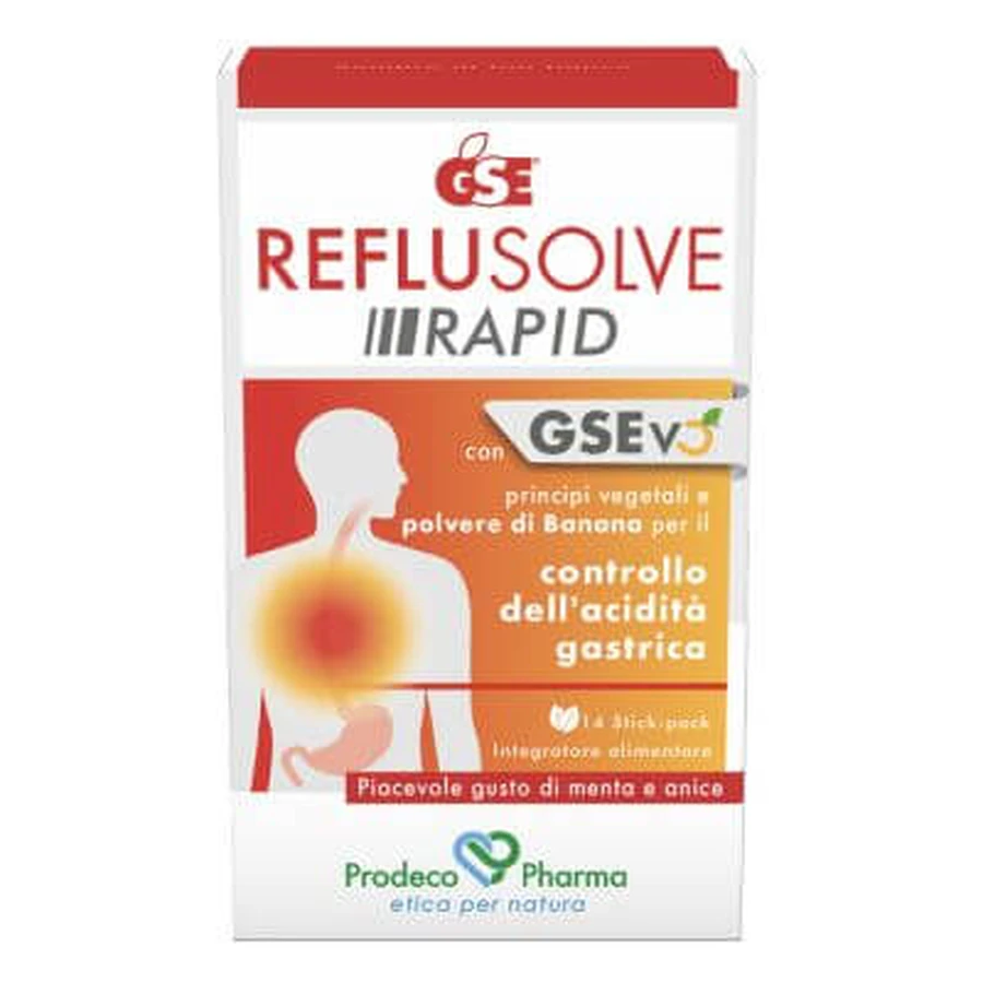 Gse reflusolve rapid 14 stick pack: ceny i cechy