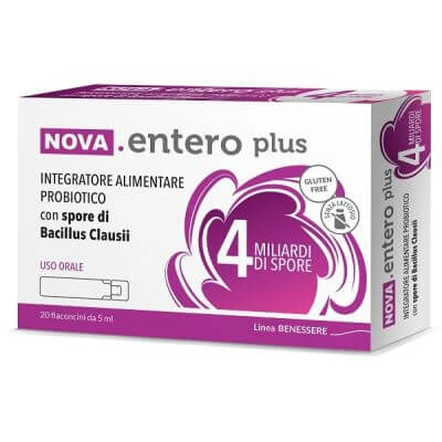 Nova entero 4 mil millones 20 viales 5 ml