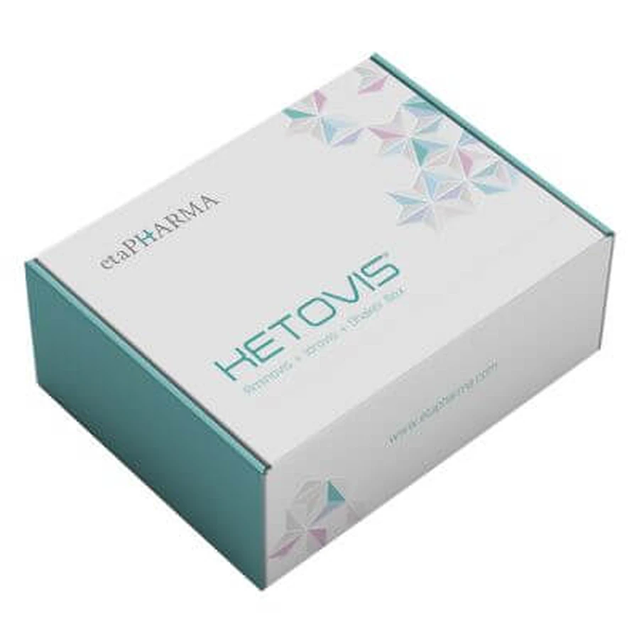 Ketovis box 1 hydrovis 20 sachets + 1 aminovis 30 sachets + 1 shaker
