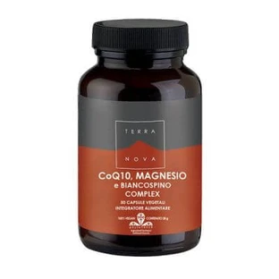 Terranova coq10/magnesium/whitethorn 50 capsules