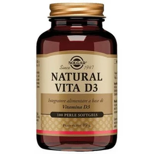 Vita d3 naturel 100 perles