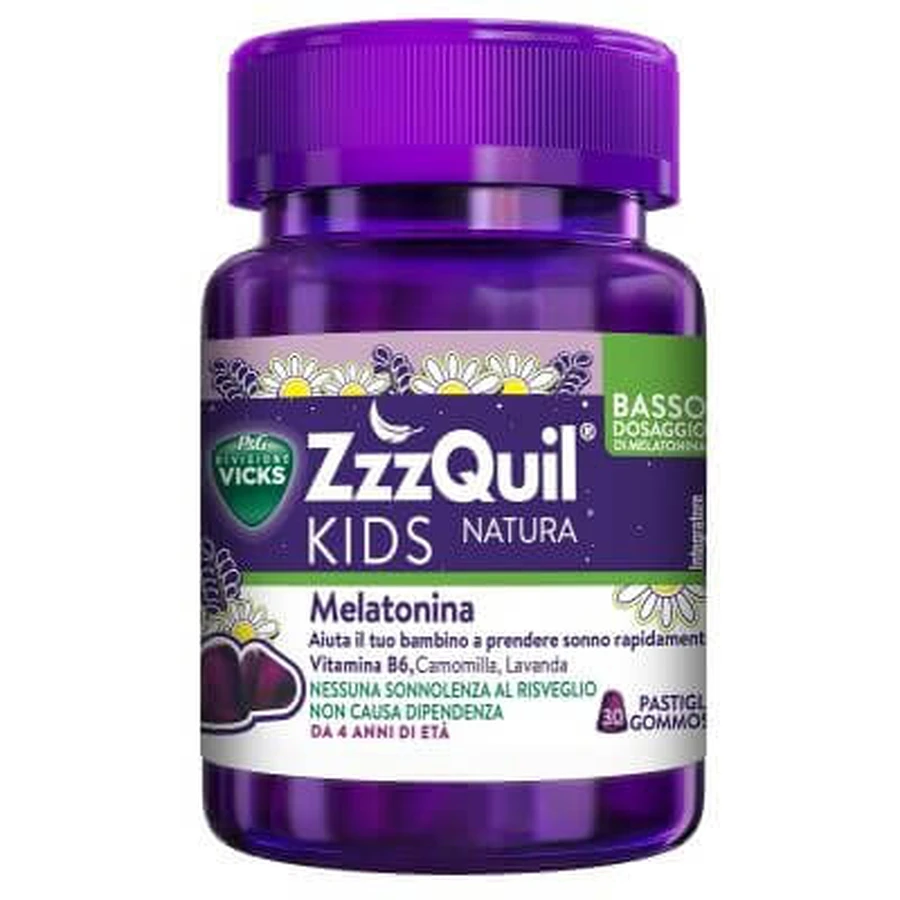 Vicks zzzquil kids nature 30 pastillas de goma