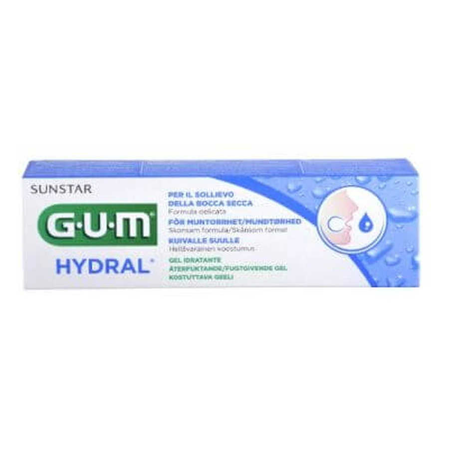 Gum hydral vochtinbrengende gel voor droge mond 50 ml