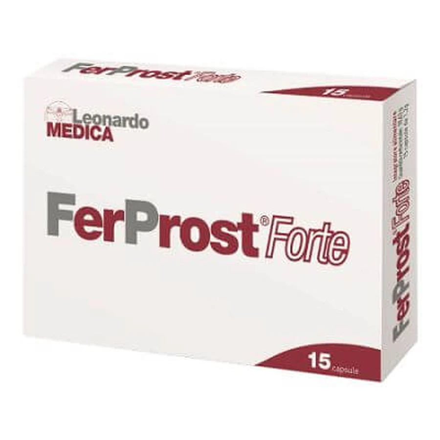 Ferprost forte 15 cápsulas blandas