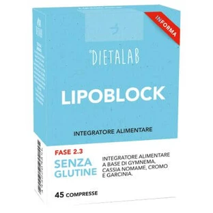 Dietalab lipoblock 45 comprimate