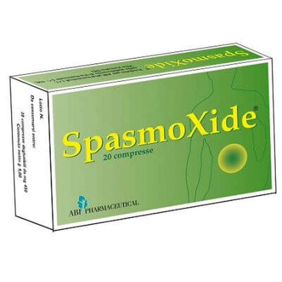 Spasmoxide 20 tabletek: ceny i cechy