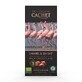 Chocolate con leche ecol&#243;gico con trocitos de caramelo y sal marina, 100 g, Cachet