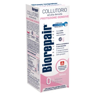 Biorepair cuidado bucal con antibacteriano de alta densidad protección de las encías enjuague bucal 500 ml
