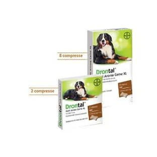 Drontal multi ar carne xl*8cpr