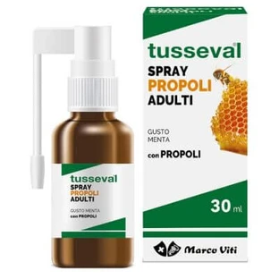 Spray à la propolis pour la gorge Tusseval pour adultes 30 ml