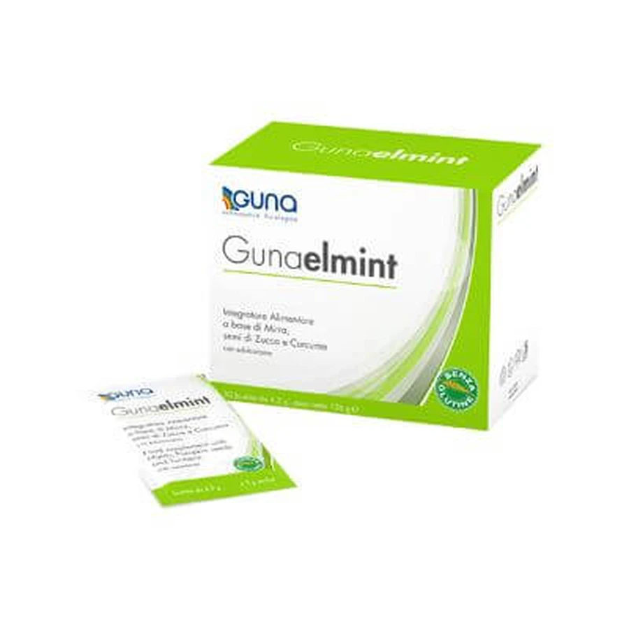 Gunaelmint 30 pliculețe aromă de portocale