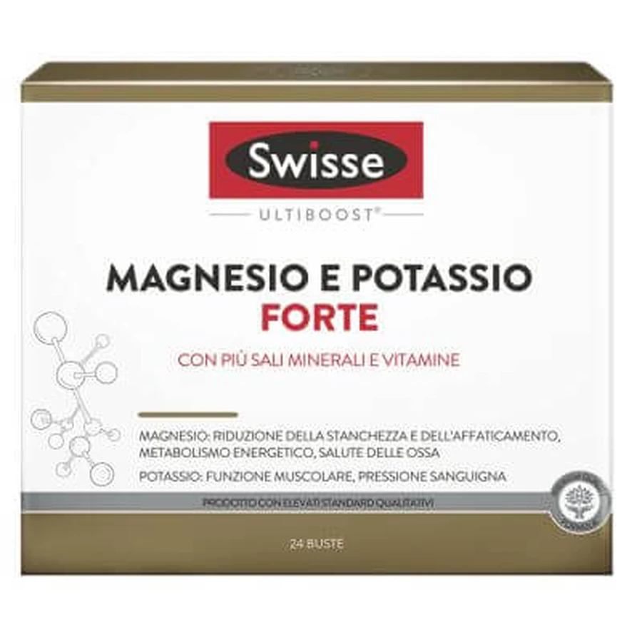 Swisse magnesium potassium forte 24 sachets