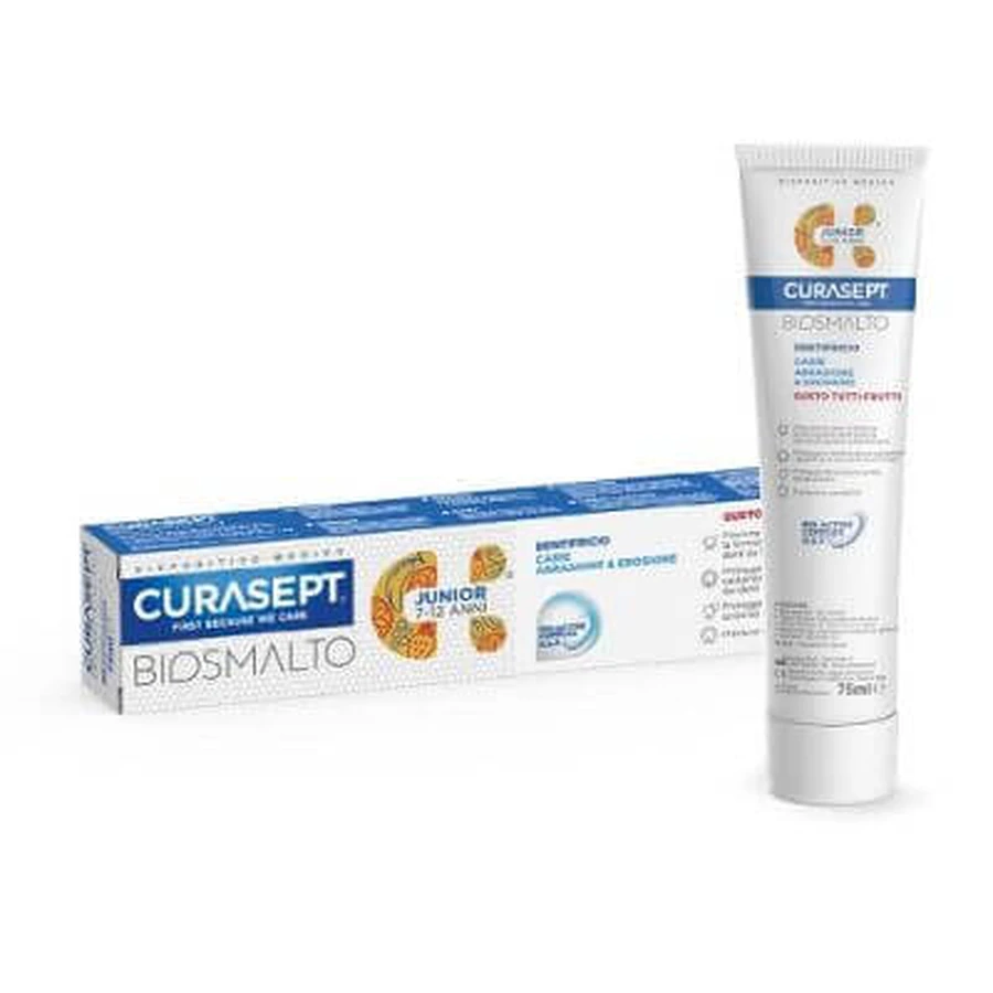 Curasept biosmalto junior toothpaste 75 ml