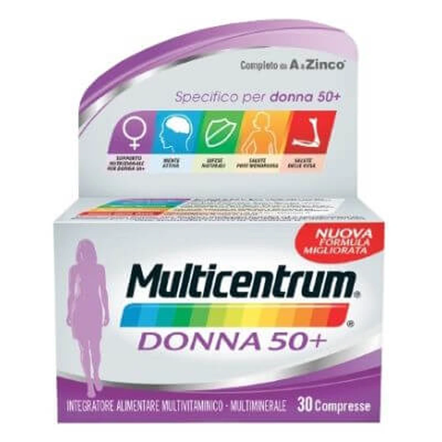 Multicentrum woman 50+ 30 tablets