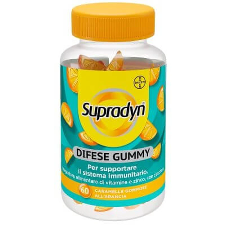 Supradyn verdedigingsmiddelen 60 gummies