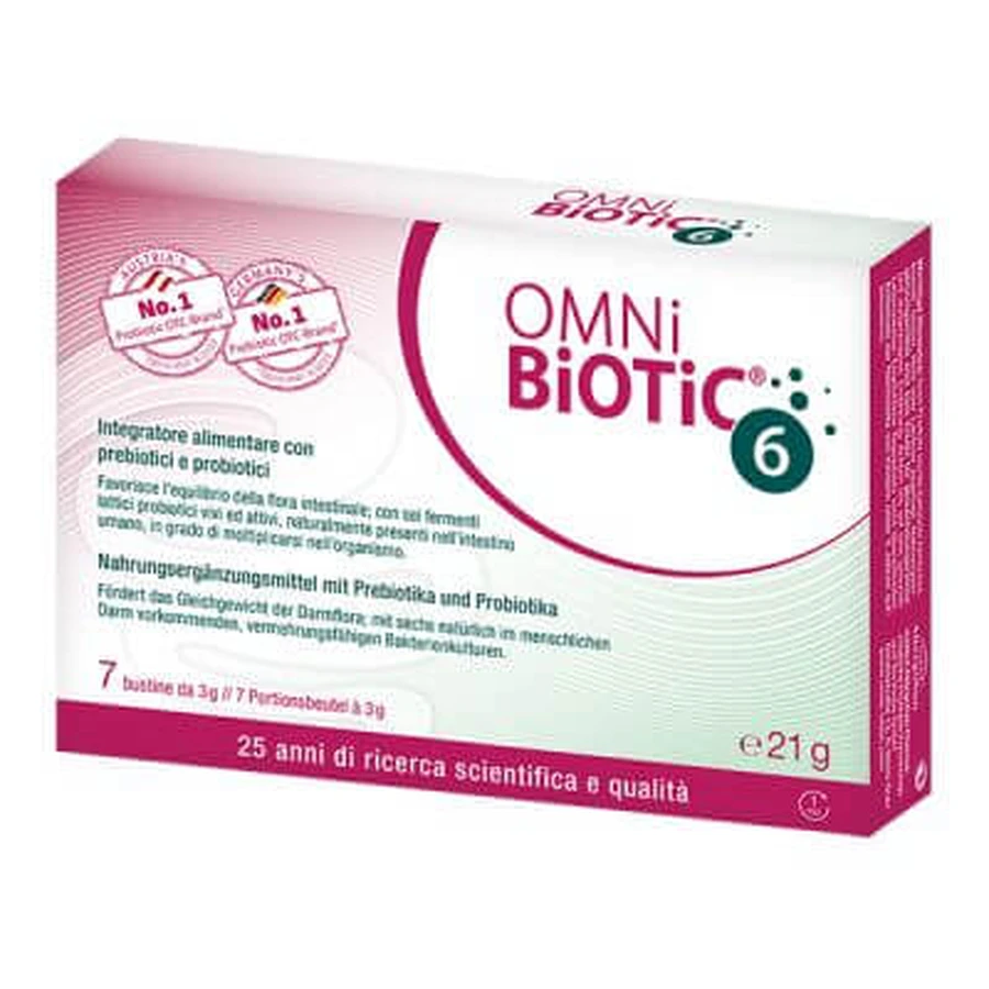 Omni biotic 6 powder 7 3 g sachets
