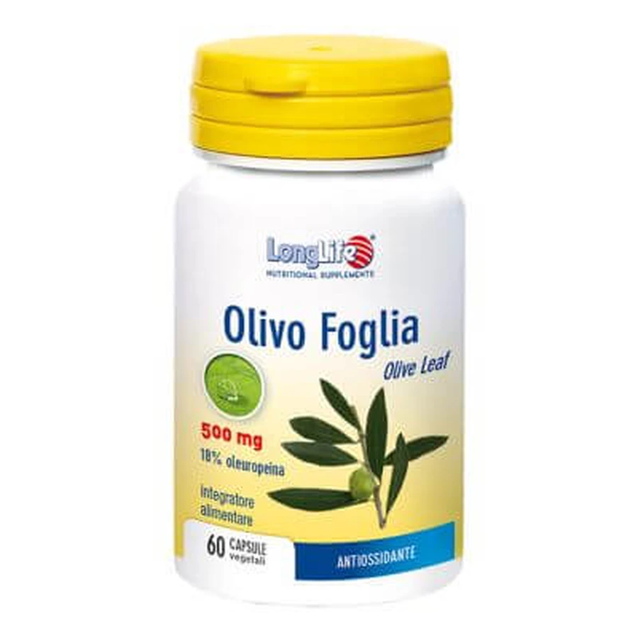 Longlife hoja de olivo 60 cápsulas