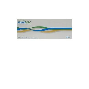 Seringue intra-articulaire acide hyaluronique monovisc 20mg/ml 4 ml
