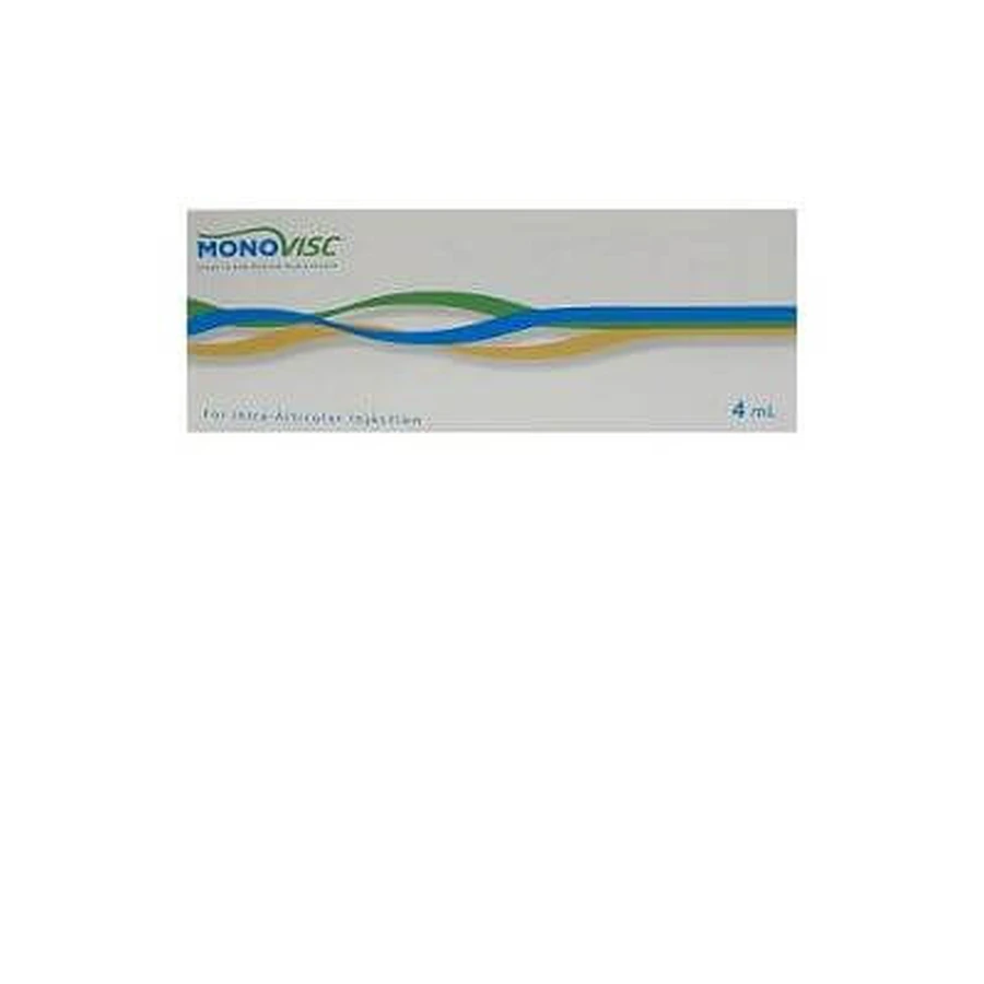 Seringue intra-articulaire acide hyaluronique monovisc 20mg/ml 4 ml