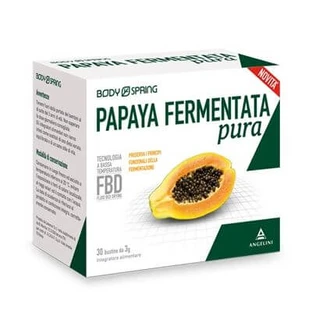 Body spring papaya fermentada pura 30 bolsitas