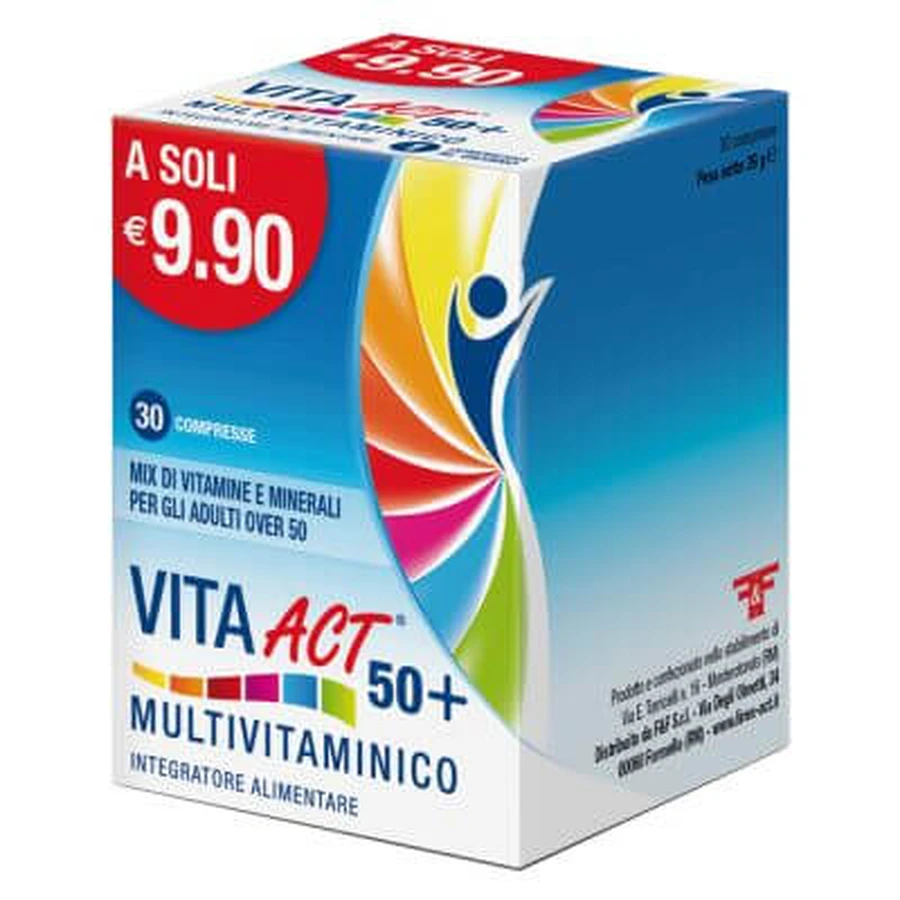 Vita act 50+ Multivitamin 30 Tabletten