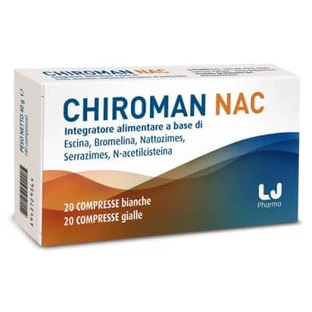 Chiroman nac 20 white tablets + 20 yellow tablets