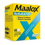 Maalox reflurapid 40 chewable tablets