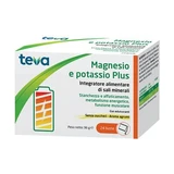 Magnesio potasio plus teva 24 sobres sin azúcar sabor cítrico