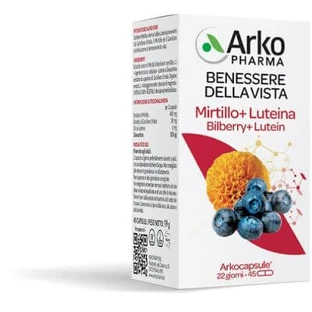 Arko Heidelbeere+Lutein Kapseln 45 Kapseln