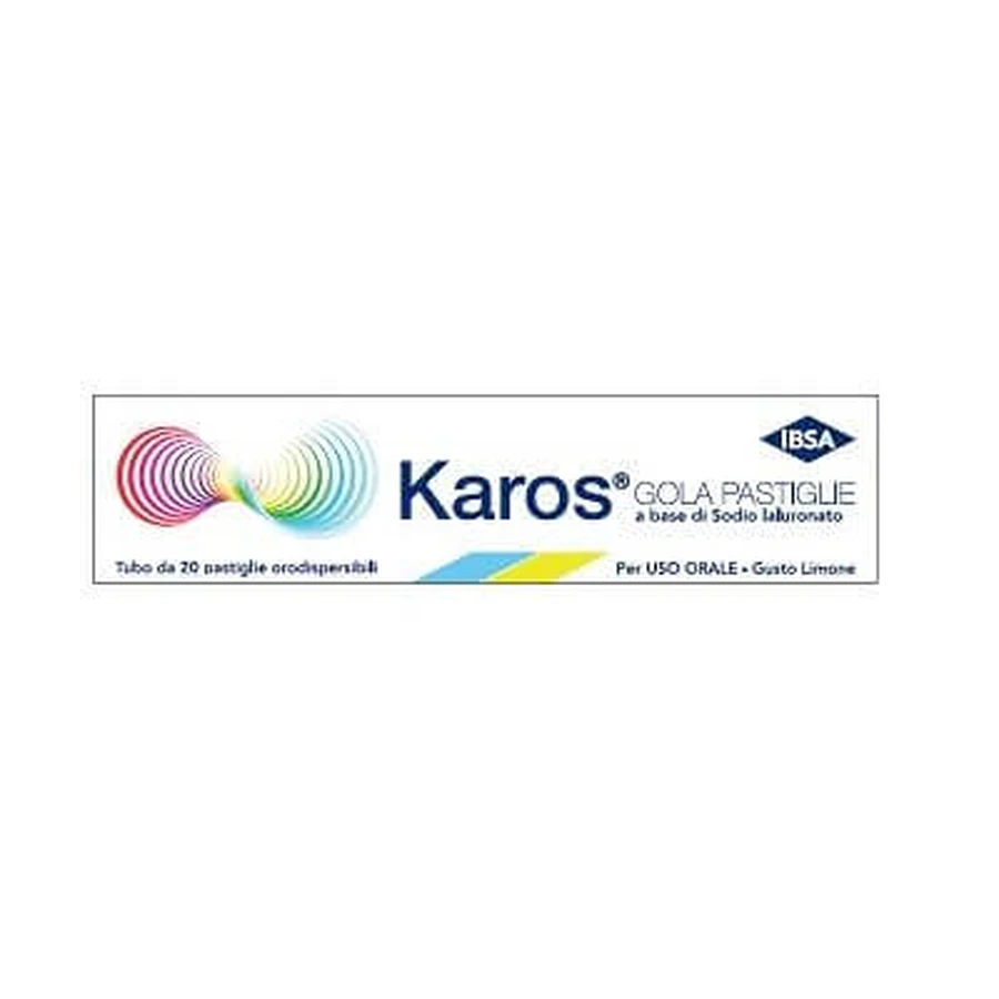 Karos throat 20 orodispersible lozenges
