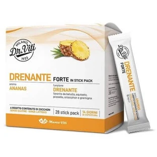 Dr viti drainant fort ananas paquet de 28 bâtonnets sans sucre