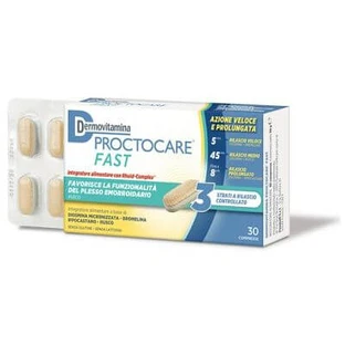Dermovitamin proctocare fast 30 tablets