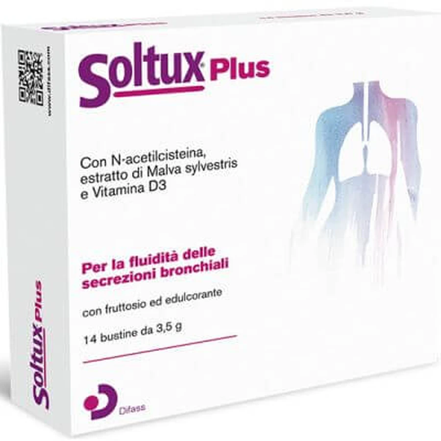 Soltux plus 14 3.5 g sachets