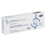 Jeringa intraarticular sinovial 32 ácido hialurónico 1,6% 32 mg/2 ml 1 fs + aguja calibre 21 1 pieza