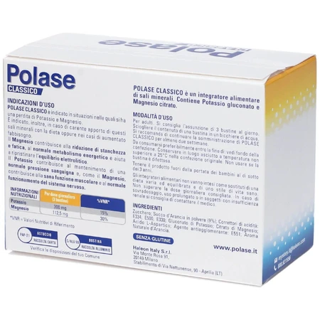 Polase orange 24 effervescent sachets