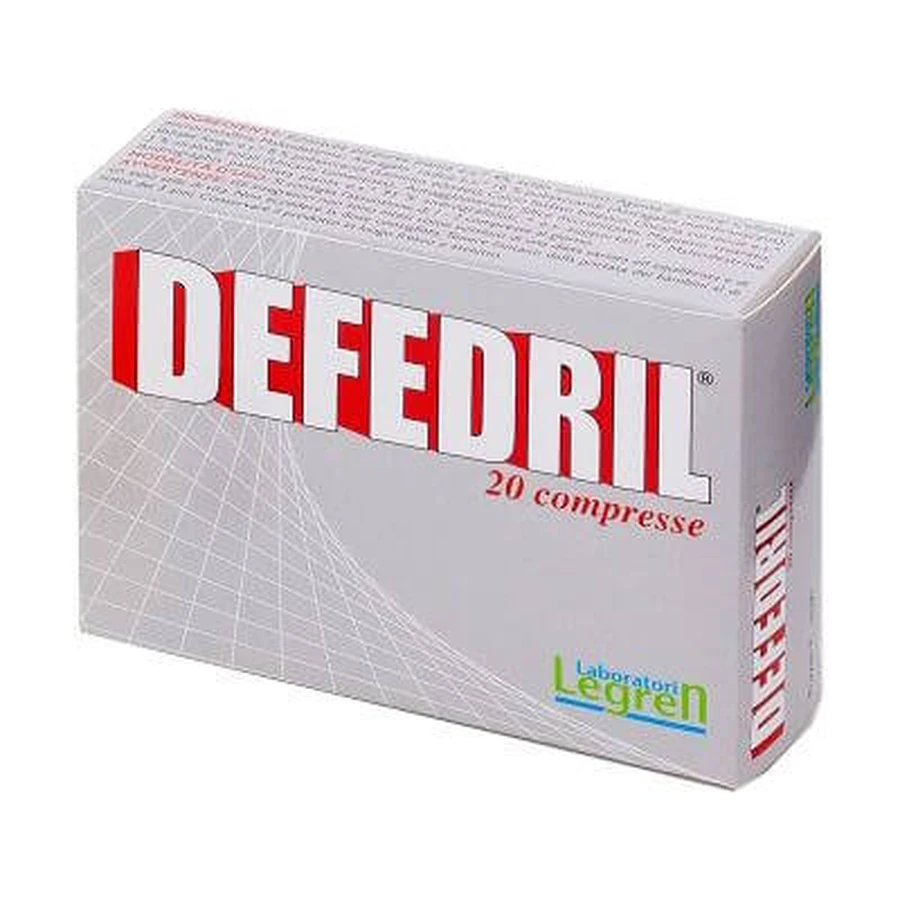 Defedril 20 comprimate