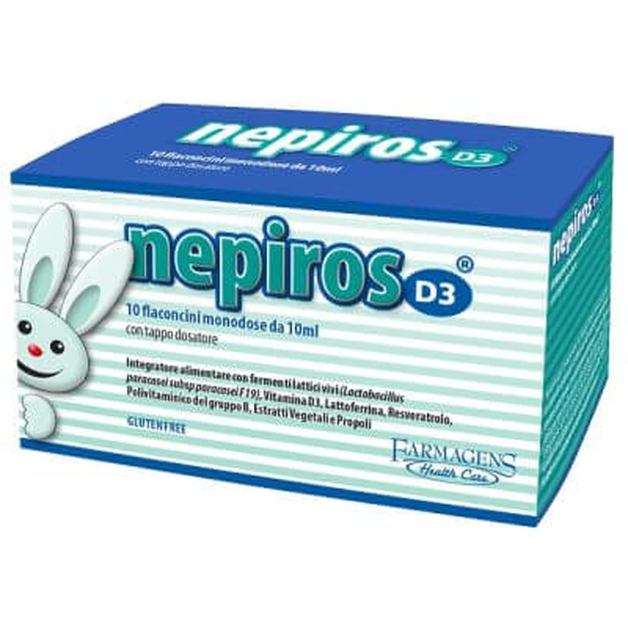 Nepiros d3 10 flanconcini 10 mL