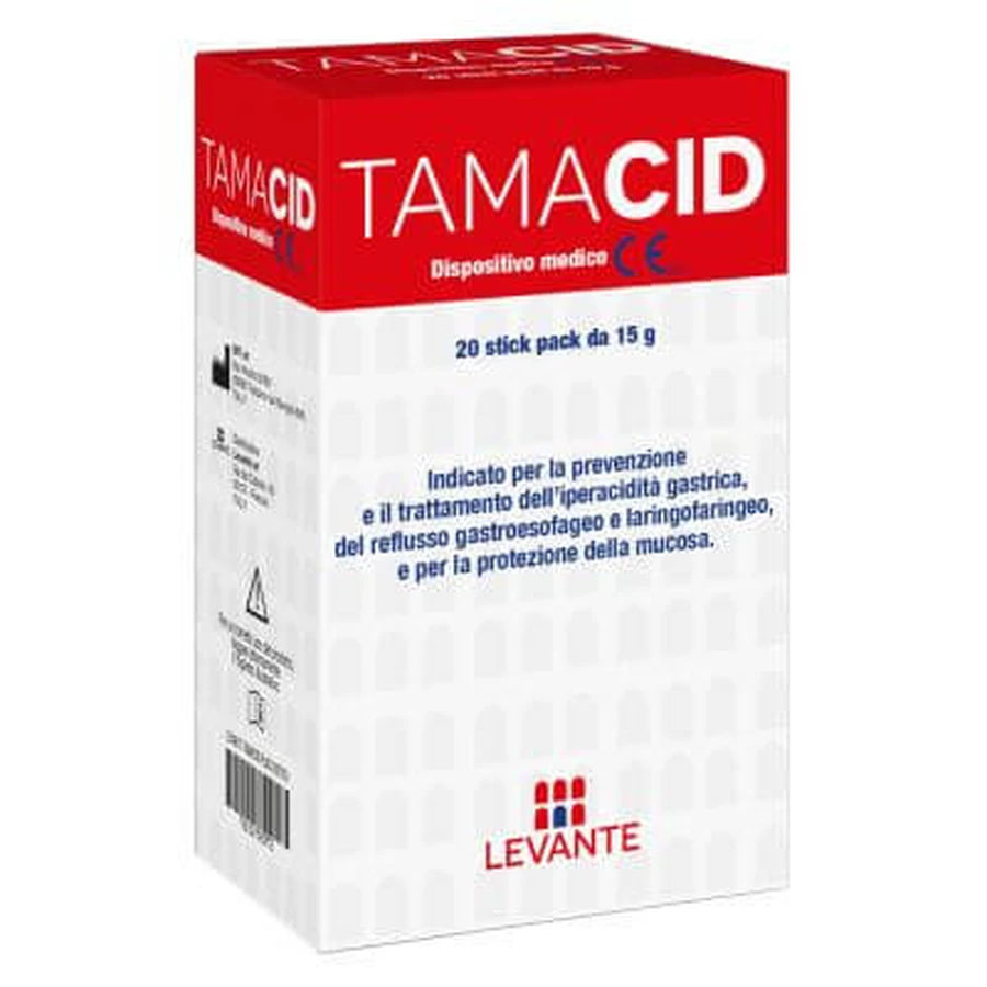 Tamacid 20 barritas