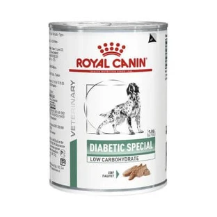 Veterinary health nutrition wet dog diabetic special low carbohydrate 410 g