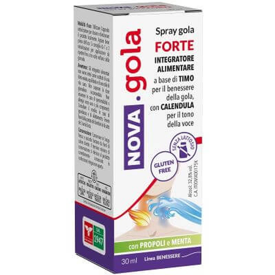 Nova throat strong spray 30 ml