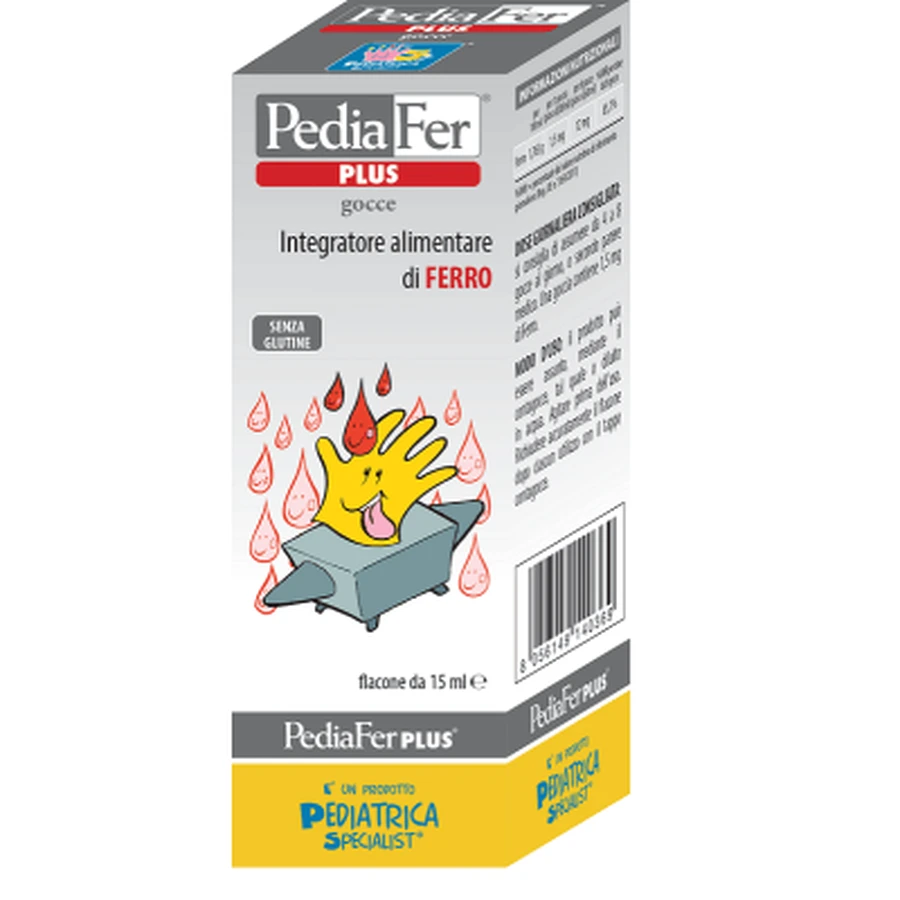 Pediafer plus drops 15 ml