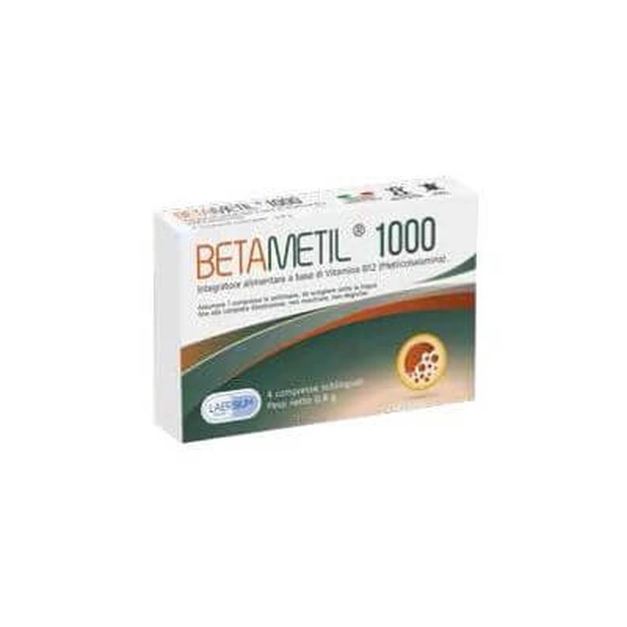 Betamethyl 1000 4 comprimés sublinguaux
