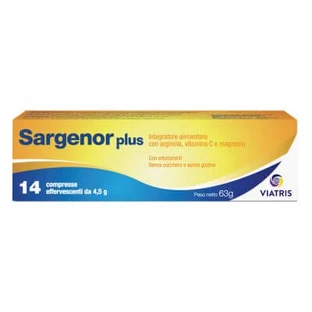 Sargenor plus 14 effervescent tablets